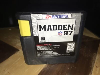 Madden NFL 97 (Sega Genesis, 1996) Working Game Only Free Shipping - Image 1 of 4