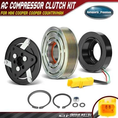 Kit de embrague compresor de aire acondicionado para Mini Cooper 2008-2013 2015 Cooper Countryman Foto 1 de 4