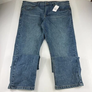Jachs New York Herren Straight Stretch Denim Jeans Med. Wash Distressed Gr. 36x32 - Bild 1 von 7