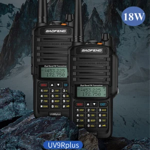 UV-9R Plus VHF UHF Walkie Talkie Ręczne radia dwukierunkowe Bezprzewodowe - Zdjęcie 1 z 10