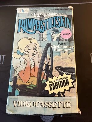 Classic Children's Fairy Tales Rumpelstiltskin VHS Cartoon 1986 - Image 1 of 3