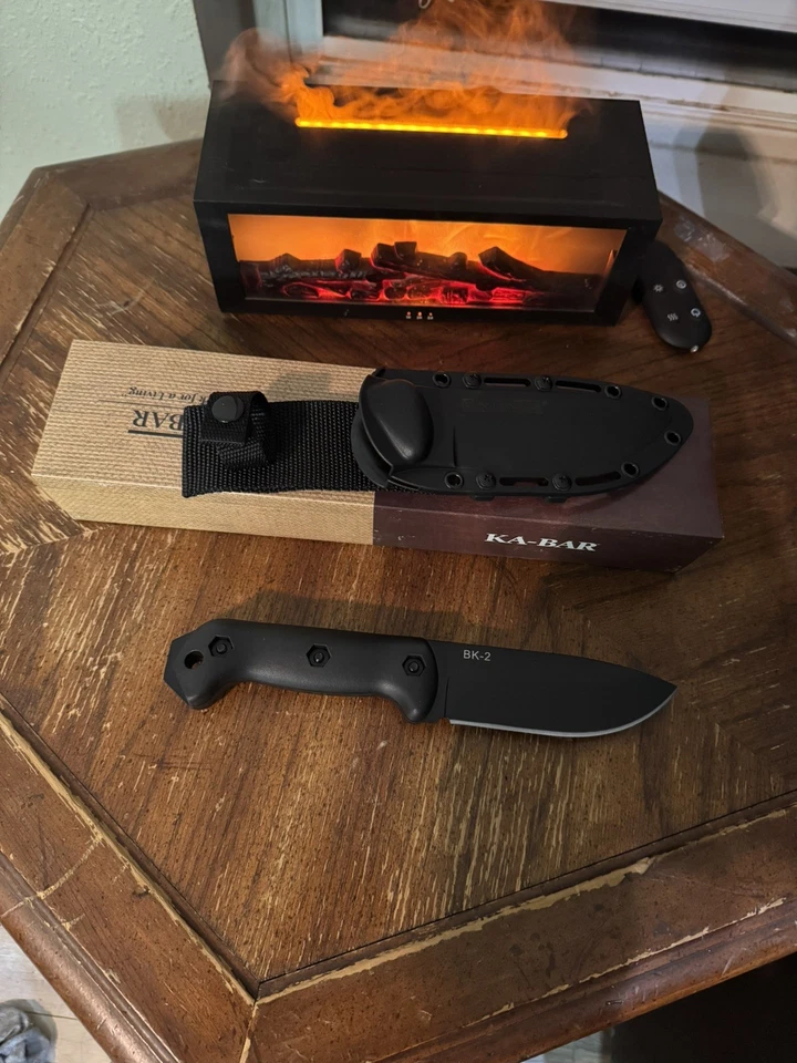 KaBar BK2 Becker Campanion con funda HECHO EN EE. UU. Compañero Foto 1 de 3