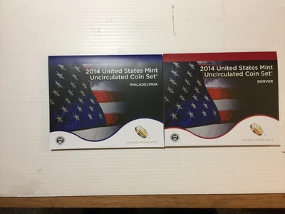 2014 Demver-Philadelphia UNC US Mint Set - Image 1 of 4