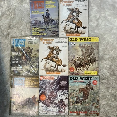 8 Vintage 1960’s The West, Frontier Times Old West Western Treasure Magazines - Image 1 of 4