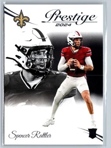 2024 Panini Prestige #359 Spencer Rattler New Orleans Saints - Picture 1 of 2