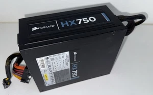 Corsair HX 750 75-001218 (#CP-9020031) 750W PC Semi Modular Desktop Power Supply - Afbeelding 1 van 9