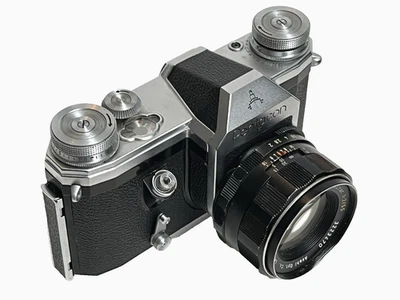 Pentacon F (Contax) SLR (12/2084) + Super-Takumar 2/55 (3223470) M42 - Bild 1 von 4