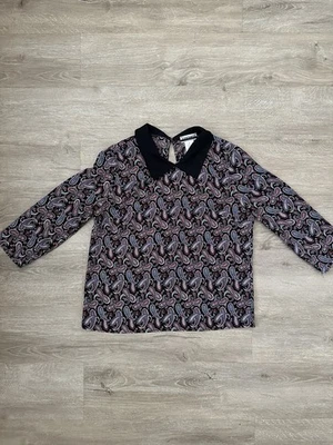 Top informal vintage de cachemira para mujer Contempo talla pequeña Foto 1 de 4