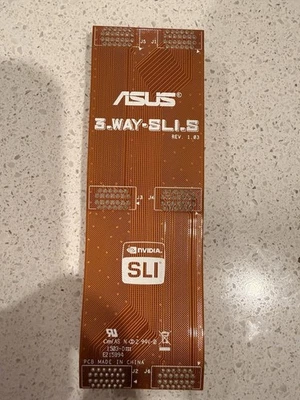 ASUS 3-Way SLI Bridge – Nvidia SLI – Original – Working - Image 1 of 4