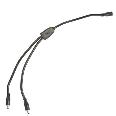 LEDupdates Heavy duty 16AWG guage 1 DC to 2 splitter cable for LED light - Image 1 of 3