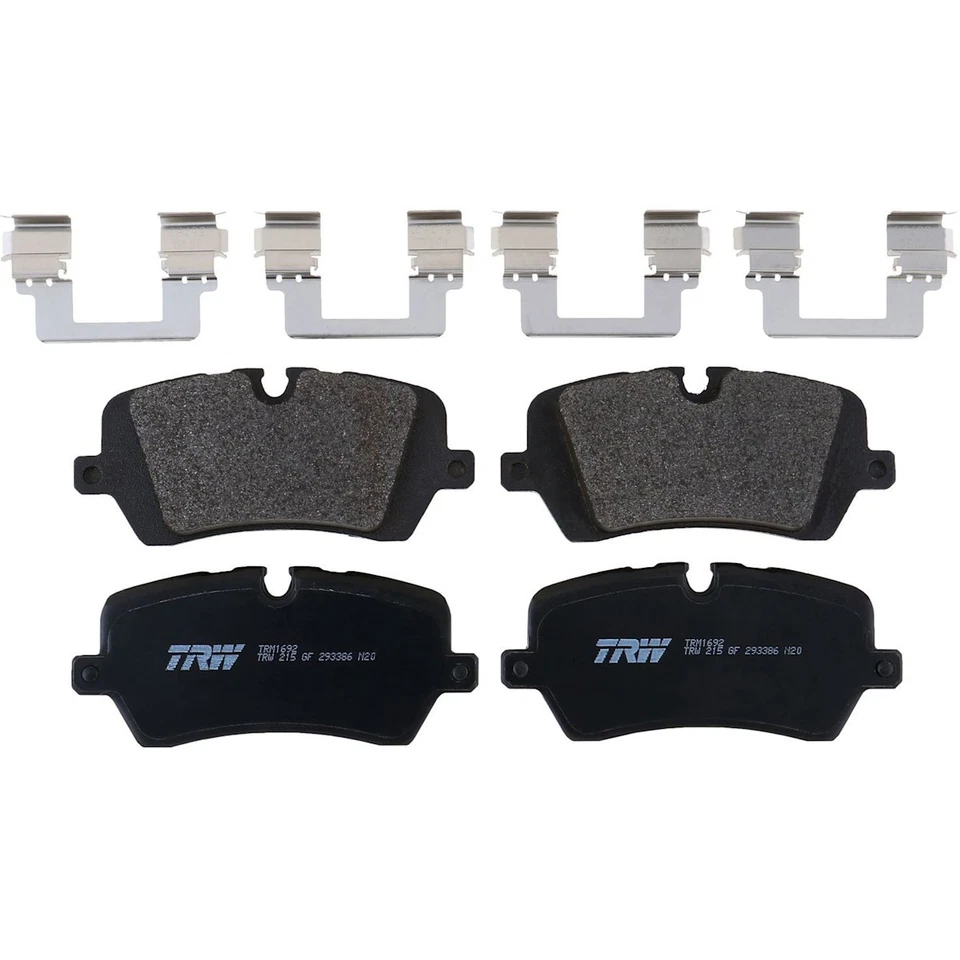 Juego de pastillas de freno traseras de 2 ruedas TRM1692 TRW para Defender Range Rover Land 90 110 Foto 1 de 1