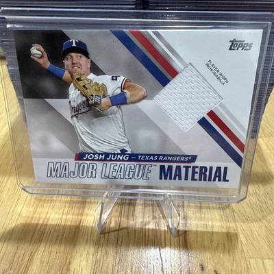 2024 Topps Series 1 - Major League Material Josh Jung #MLM-JJ (MEM) - Image 1 of 2