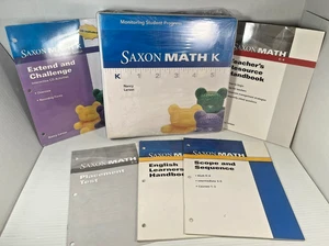 Saxon Math Grade K 2008 Teacher Bundle of 6 Resource Supplementals 1600328245 - Picture 1 of 18