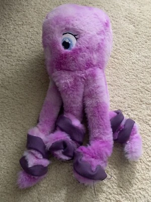 Thinz Stuffable Dog Toy Small Octopus Chewy — 第 1/2 张图片