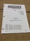 1989 Force Outboards Motor 15 Hp Parts Catalogs B. Models.    Box 2B