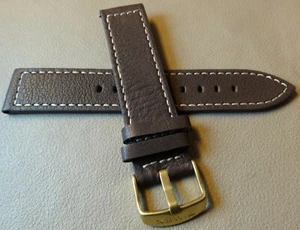 New Timex T2P510 Aviator Flyback Tide Compass Chronograph Brown 20mm Watch Band - Picture 1 of 6