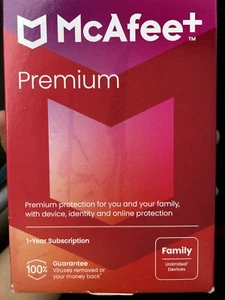 McAfee+ Premium 2024 Family Online Security & Privacy Protection 0164 - Picture 1 of 1