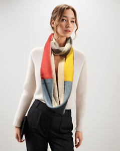 Alpaca Multicolour Loop Scarf Australian Made AMAG Certified The Shipping Free