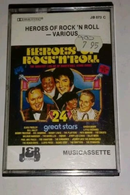 HEROES OF ROCK ‘N’ ROLL  - AUSTRALIAN CASSETTE TAPE GOOD CONDITION TESTED  - Image 1 of 4