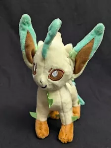 Anime Leafeon 7.5" Plush Eeveelution Toy Stuffed Animal Soft Doll - Picture 1 of 6