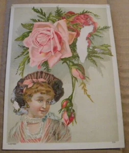 VINTAGE S. H. FOXWELL THE ARCADE-FURNITURE COMPANY TRADE CARD - Picture 1 of 2