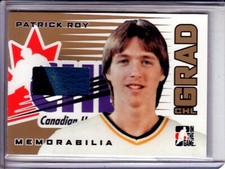 2005-06 ITG Heroes and Prospects CHL Grads Gold #CG6 Patrick Roy /10
