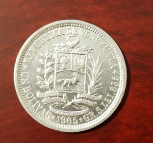 1965 1 Bolivar Venezuela - Bild 1 von 2