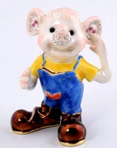 Sternzeichen Ratte Schmuckkästchen von Keren Kopal Österreich Kristall Schmuckkästchen Faberge - Bild 1 von 11