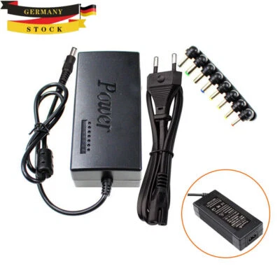 96W Universal Ladegerät Netzteil für Laptop Notebook DC Ladekabel 12-24V 8/12Pin - Bild 1 von 4