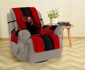 Tampa Bay Buccaneers 1/2/3 Seater Sofa Cover Water Resistant Furniture Protector