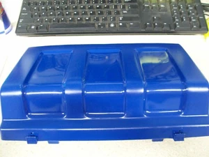 NOS OEM Kawasaki Blue #42 Rear Fender Cover 1993-1994 KLF400 14090-1160-BG - Picture 1 of 4