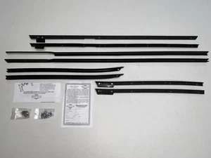 Window Sweeps Felt Kit for 1968 Buick Wildcat 2 Door Convertible OEM Made in USA - Picture 1 of 9
