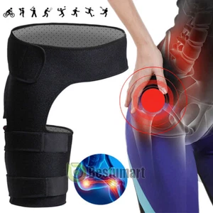 Soporte Para La Ingle Y La Cadera: Envoltura De Ciatica Para Hombres Y Mujeres - Picture 1 of 21