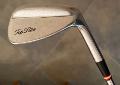 Spalding Top-Flite Pitching Wedge RH Spalding TT Dynamic Stiff Steel 1980’s - Image 1 of 4