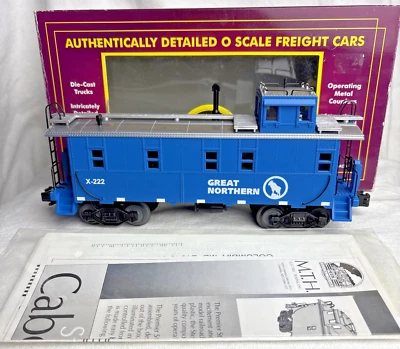 MTH Trains 20-91016 Great Northern Offset Steel Caboose GN X-222 1999 Premier O - Image 1 of 4