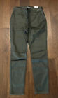 Time And Tru  Women's High Waisted Jeggings Size 12 Dark Olive