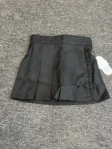 NEW Wonder Nation Girls' Navy Black School Uniform Skirt Size 5 - Picture 1 of 5