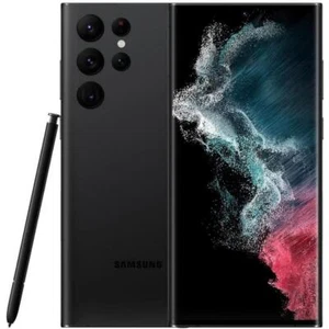 Samsung Galaxy S22 Ultra SM-S908U Unlocked 512GB Phantom Black C Medium Burn - Zdjęcie 1 z 1