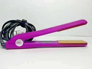 CHI For Ulta Beauty Ceramic Hair Straightening Flat Iron 1" Purple GF8802 - Picture 1 of 5