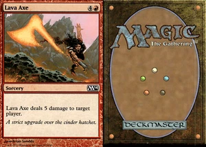 Magic the Gathering -MTG-Lava Axe  - Picture 1 of 1