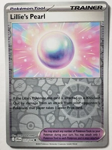 Tarjeta Pokémon HOLO INVERSO Lillie's Pearl 151/159 casi nueva/M - Journey Together - Imagen 1 de 2