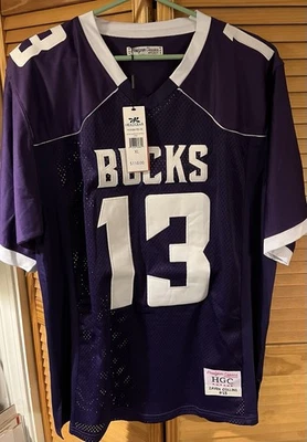 Jersey Zaven Collins High School Tocado Clásico Talla XL Púrpura Bucks Nuevo Foto 1 de 4