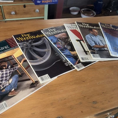 Taunton's Fine Woodworking Magazine 1987 - Issues 62-67 Foto 1 de 4