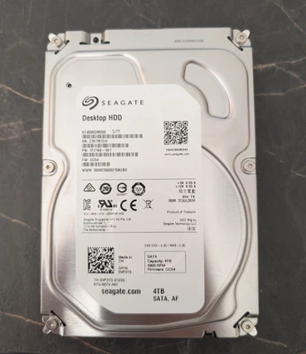 Hard Disk 4TB Seagate Barracuda – Usato, Testato, HDD 3.5" SATA 6Gb/s - Image 1 of 4