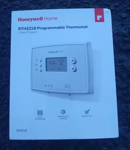 Honeywell Home Programmable Thermostat RTH221B - Picture 1 of 9
