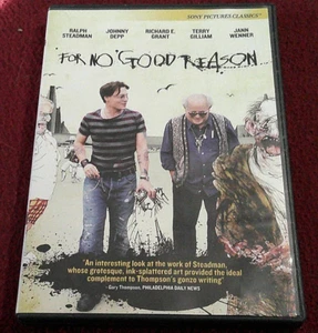 For No Good Reason RARE OOP DVD Johnny Depp & Ralph Steadman Documentary - Imagen 1 de 3