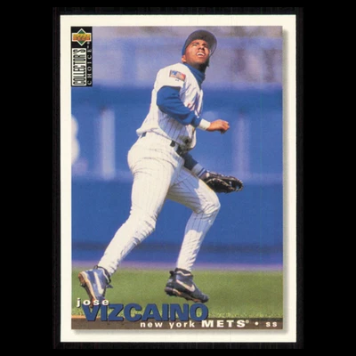 Jose Vizcaino #316 1995 Upper Deck Collectors Choice New York Mets Baseball Card - Image 1 of 3