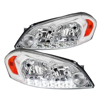 Fits 2006-2013 Chevy Impala 2006-2007 Monte Carlo Led Strip Headlights Lamps Foto 1 de 4