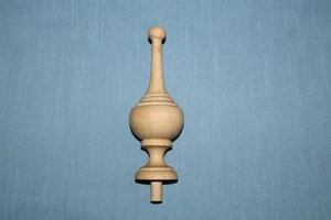 Wood Clock Finial (Unfinished) - Picture 1 of 10