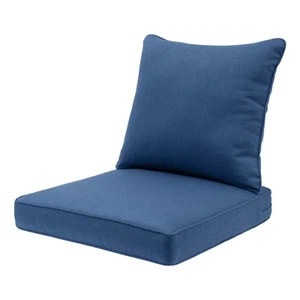Outdoor/Indoor Deep Seat Cushions for Patio Furniture, Lawn Chair All Weather... - Picture 1 of 6